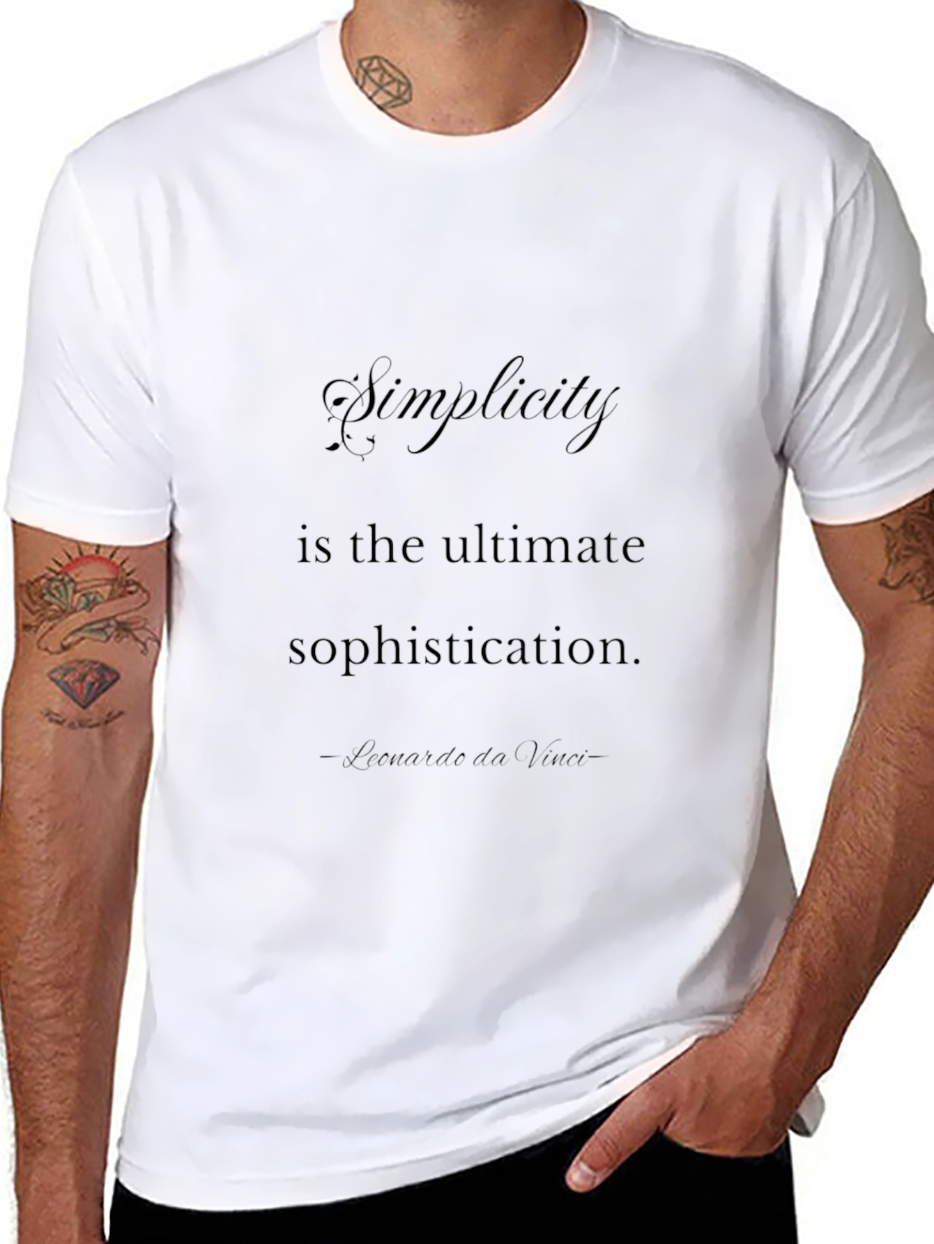 Simplicity Quote T-Shirt