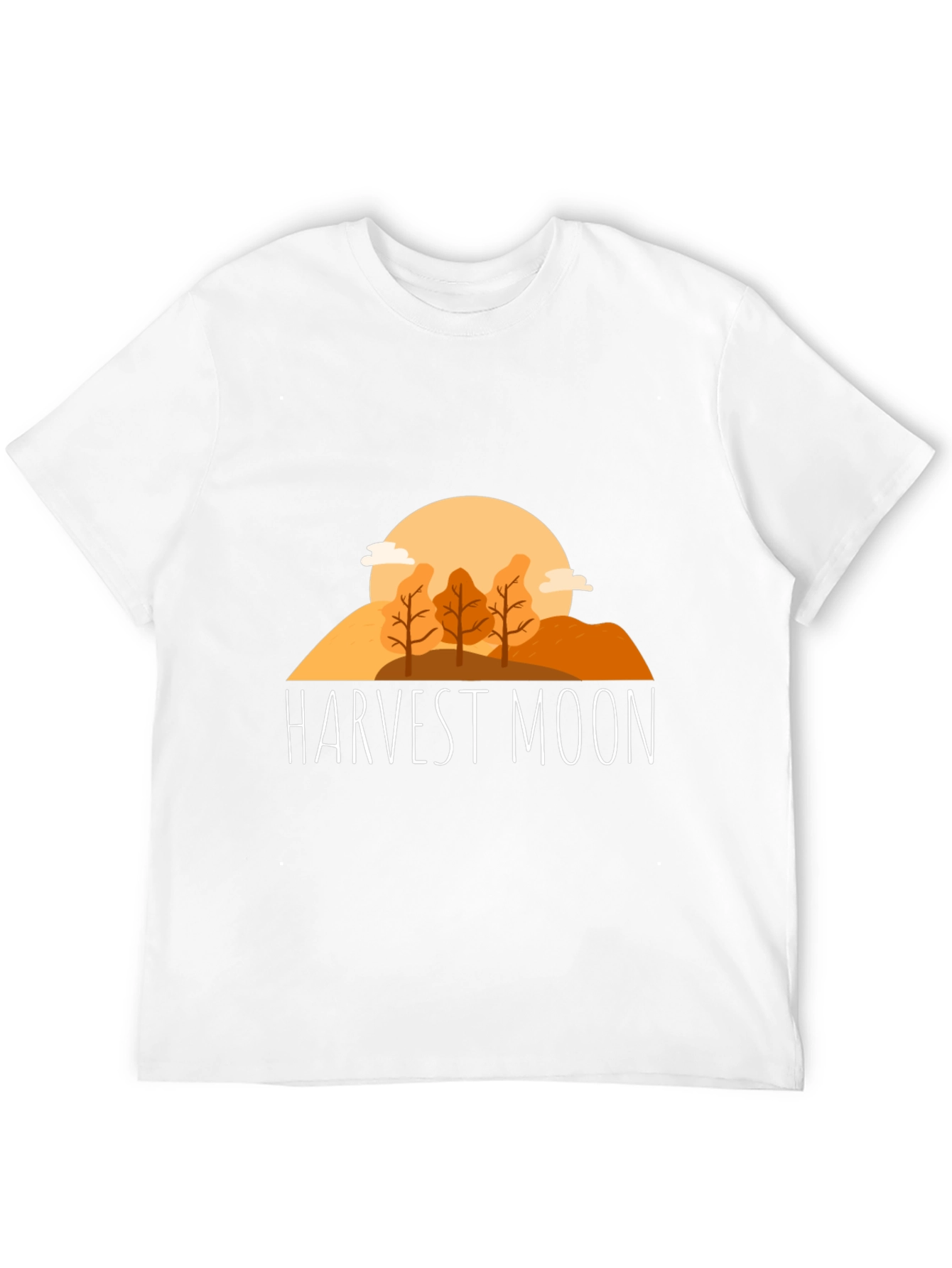 Harvest Moon Graphic Tee - Autumn Style