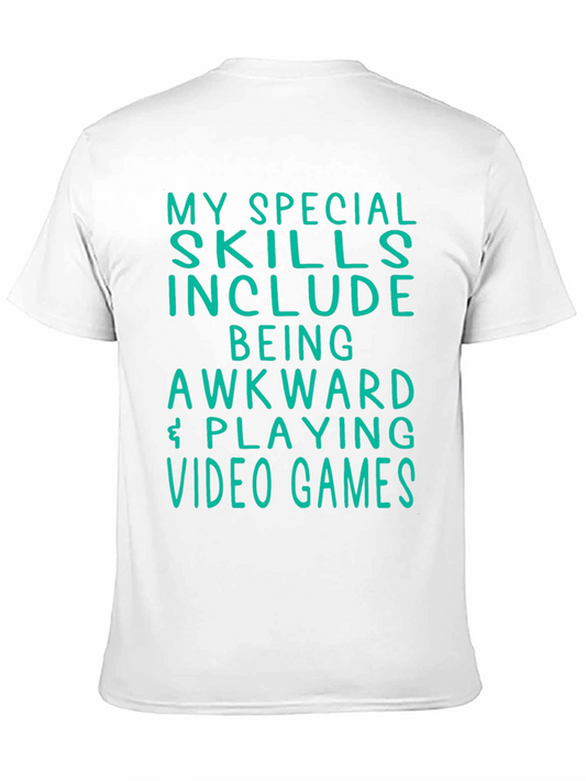 Awkward Gamer T-Shirt - Special Skills Tee