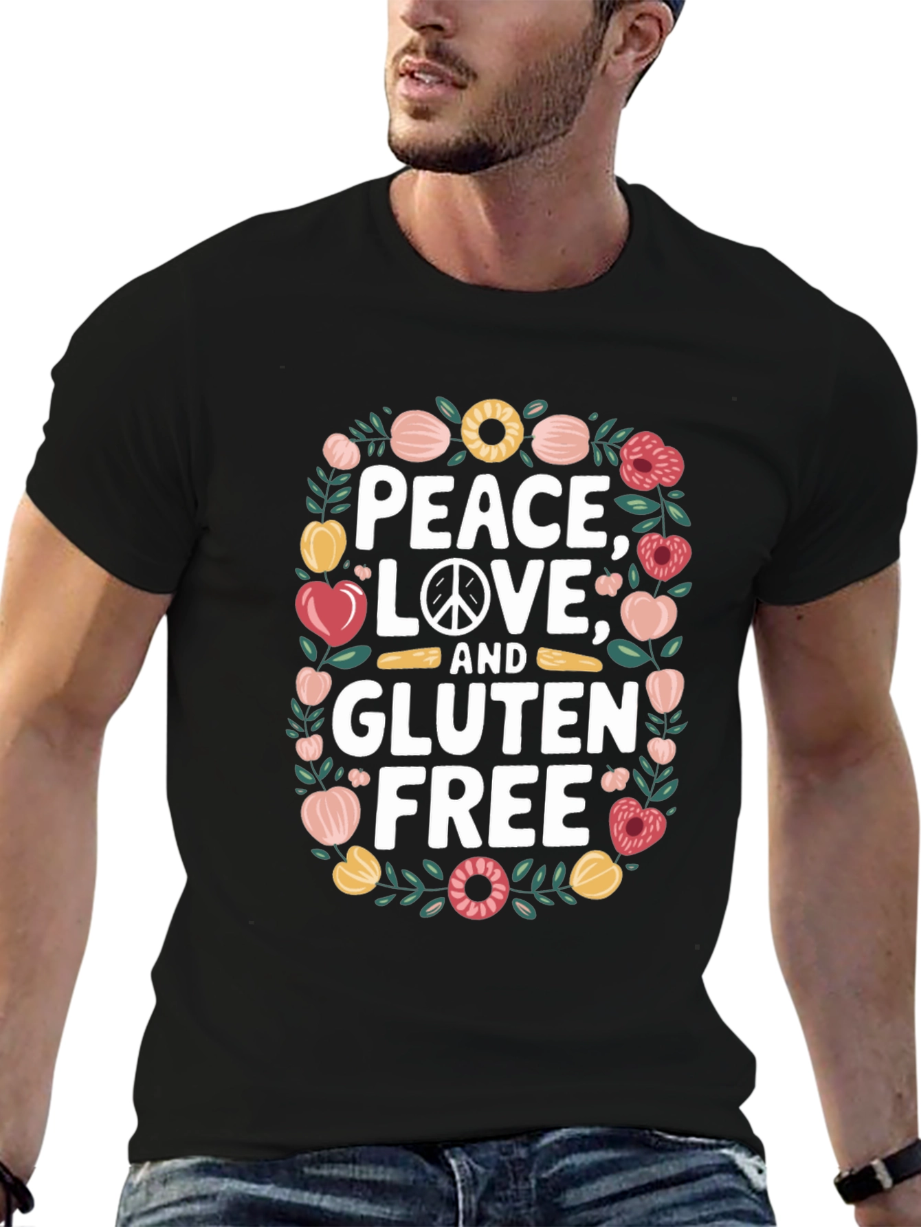 Peace Love Gluten Free T-Shirt