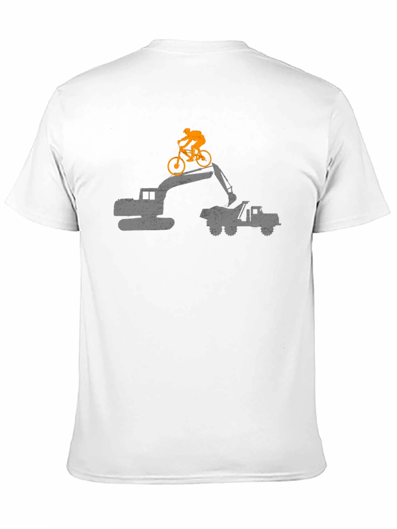 Construction Bike T-Shirt - Black