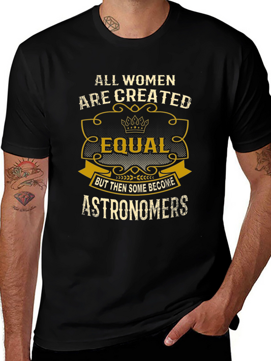 Astronomy Womens Graphic T-Shirt