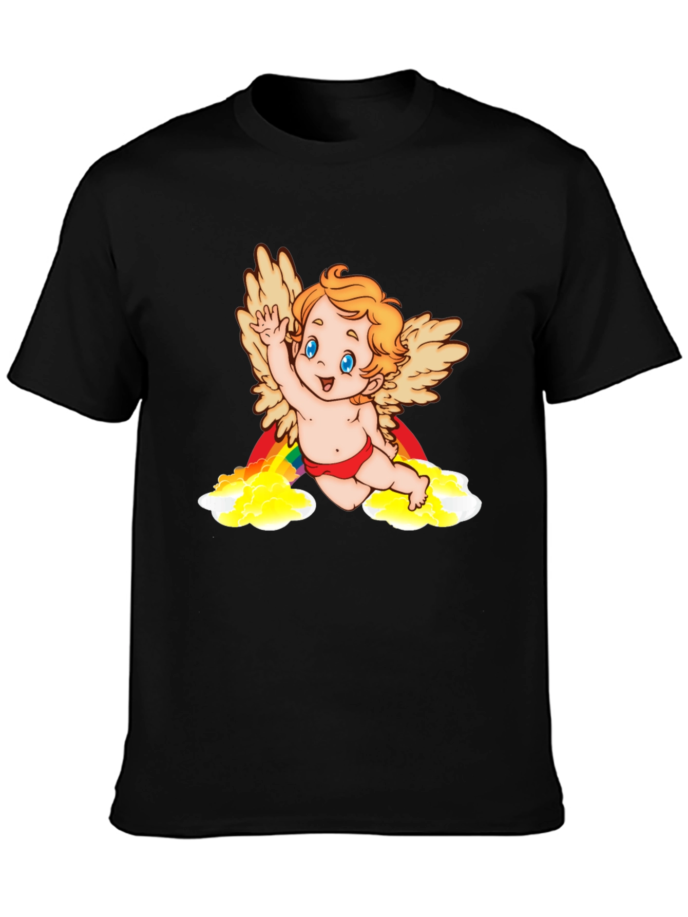 Cupid Rainbow Graphic Tee