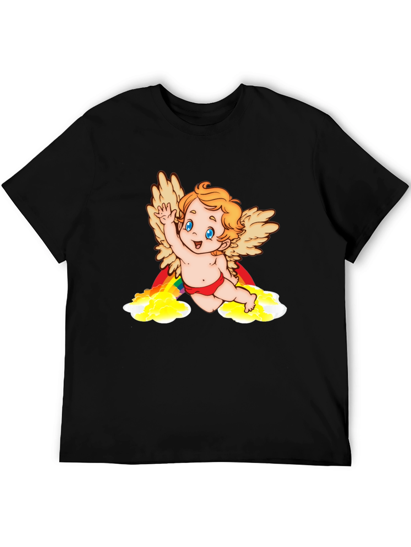 Cupid Rainbow Graphic Tee