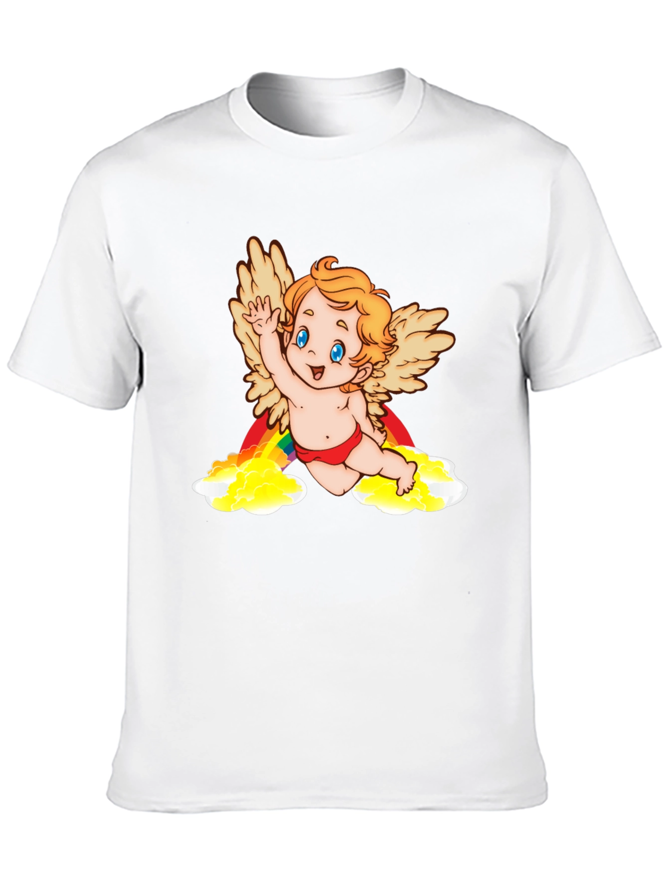 Cupid Rainbow Graphic Tee