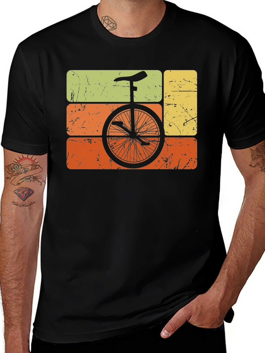 Retro Unicycle T-Shirt - Vintage Style Graphic Tee