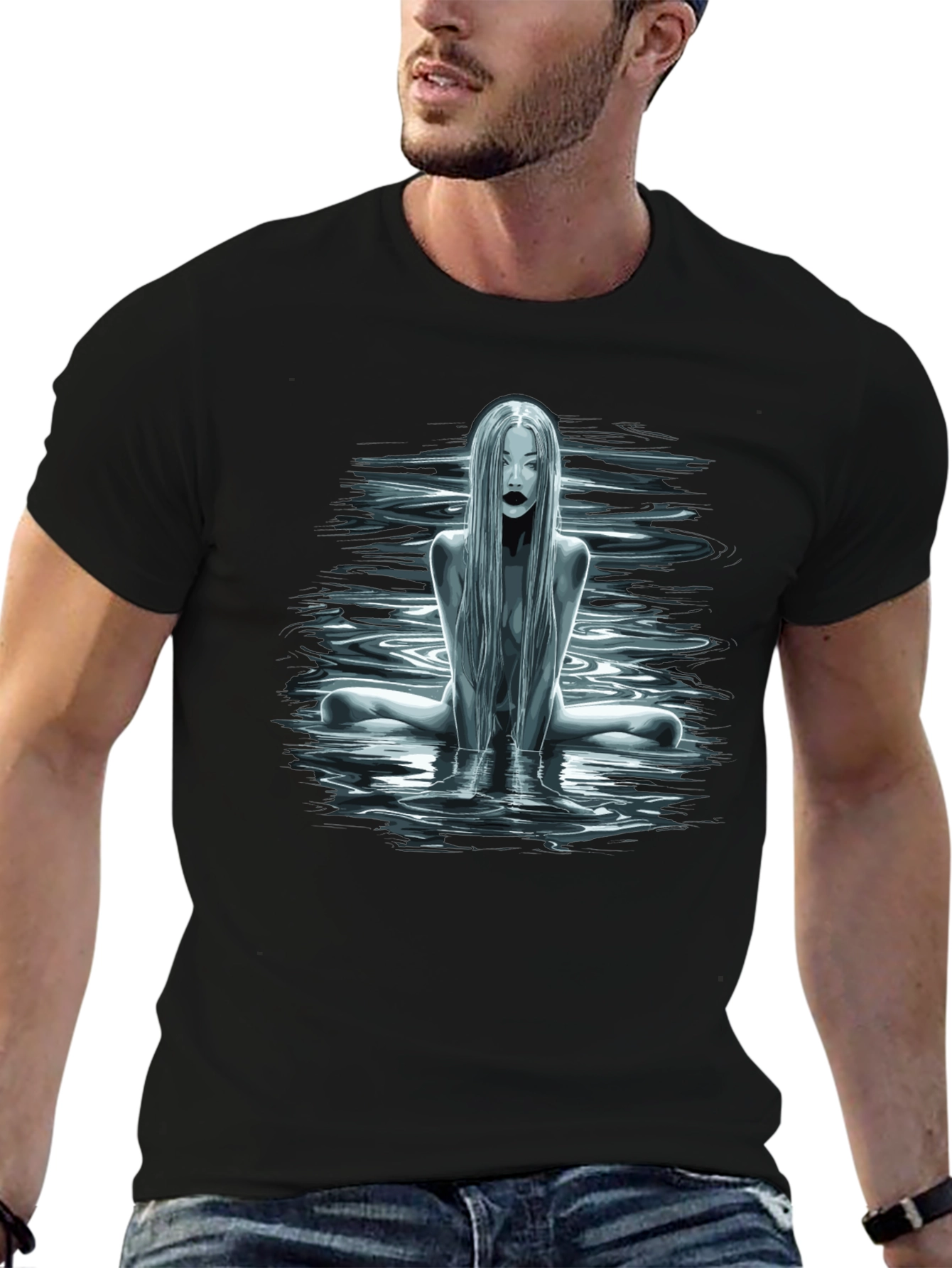 Ethereal Woman Graphic T-Shirt