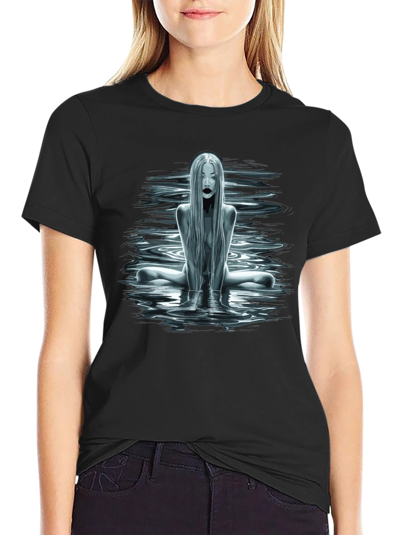 Ethereal Woman Graphic T-Shirt