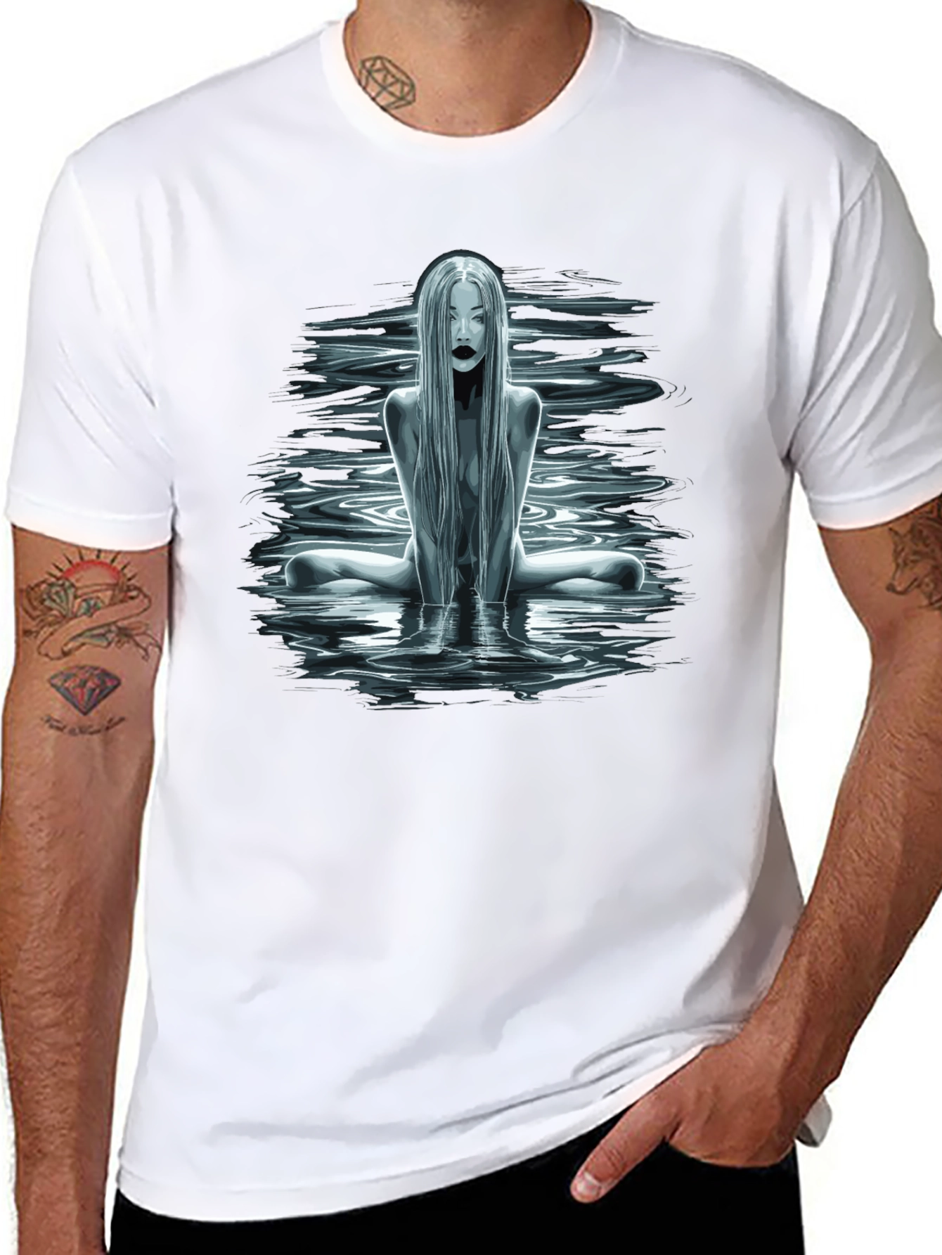 Ethereal Woman Graphic T-Shirt