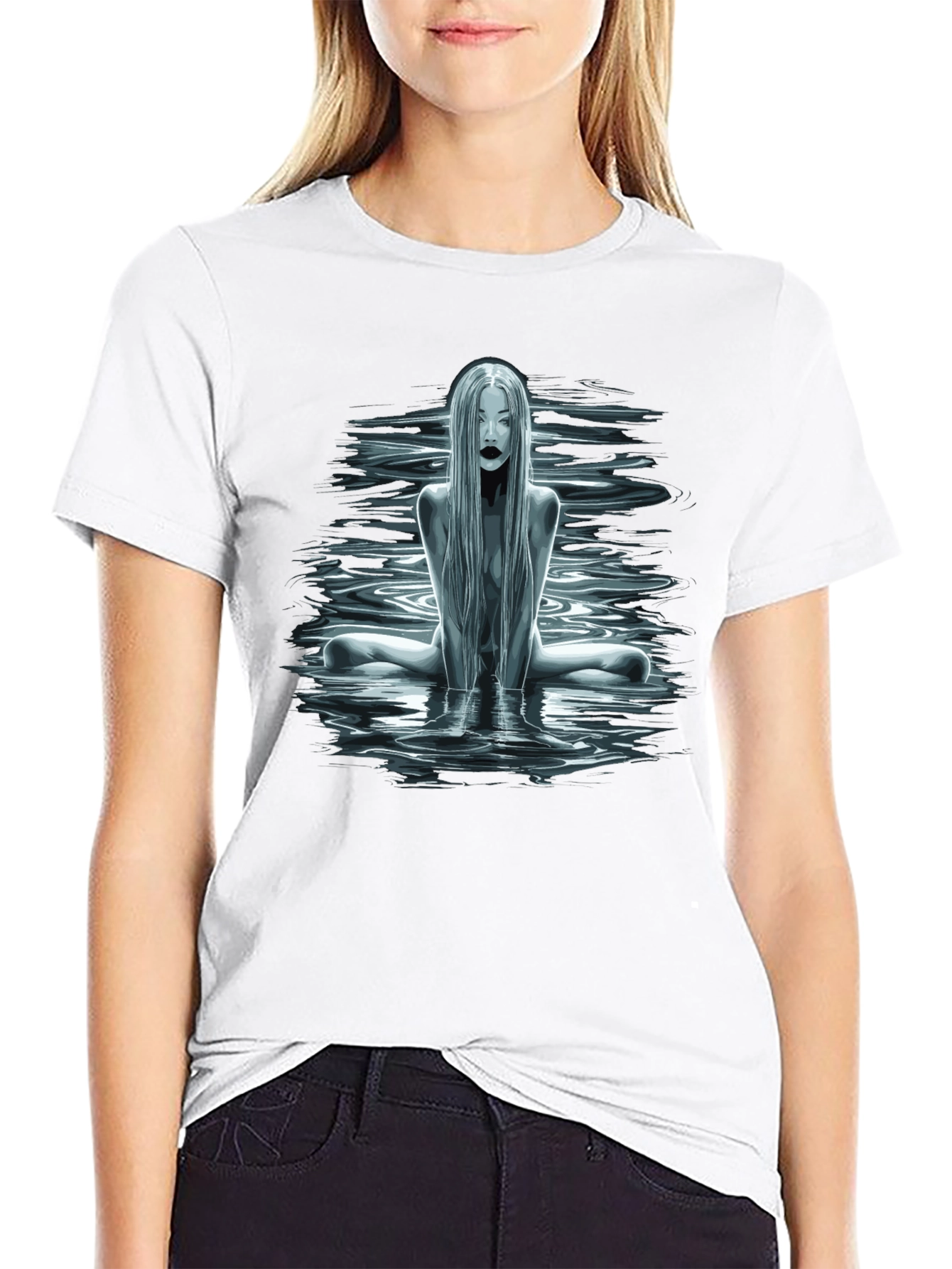 Ethereal Woman Graphic T-Shirt