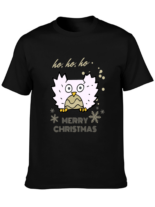 Merry Christmas Owl T-Shirt