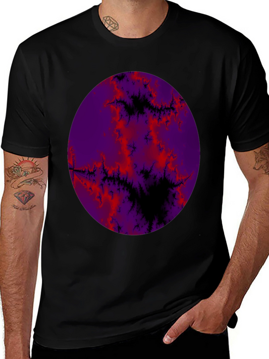Fractal Planet Graphic T-Shirt