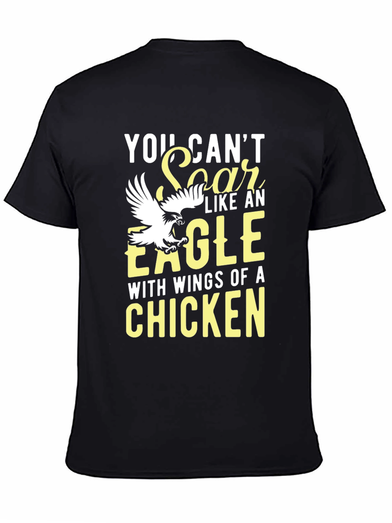Eagle Wings Graphic T-Shirt - Soar Like an Eagle