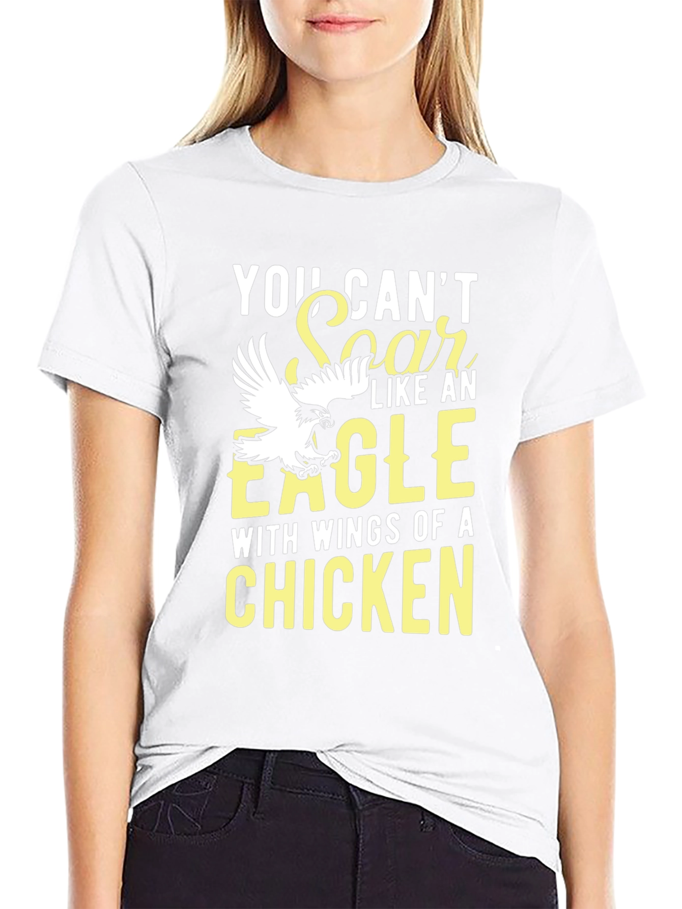 Eagle Wings Graphic T-Shirt - Soar Like an Eagle