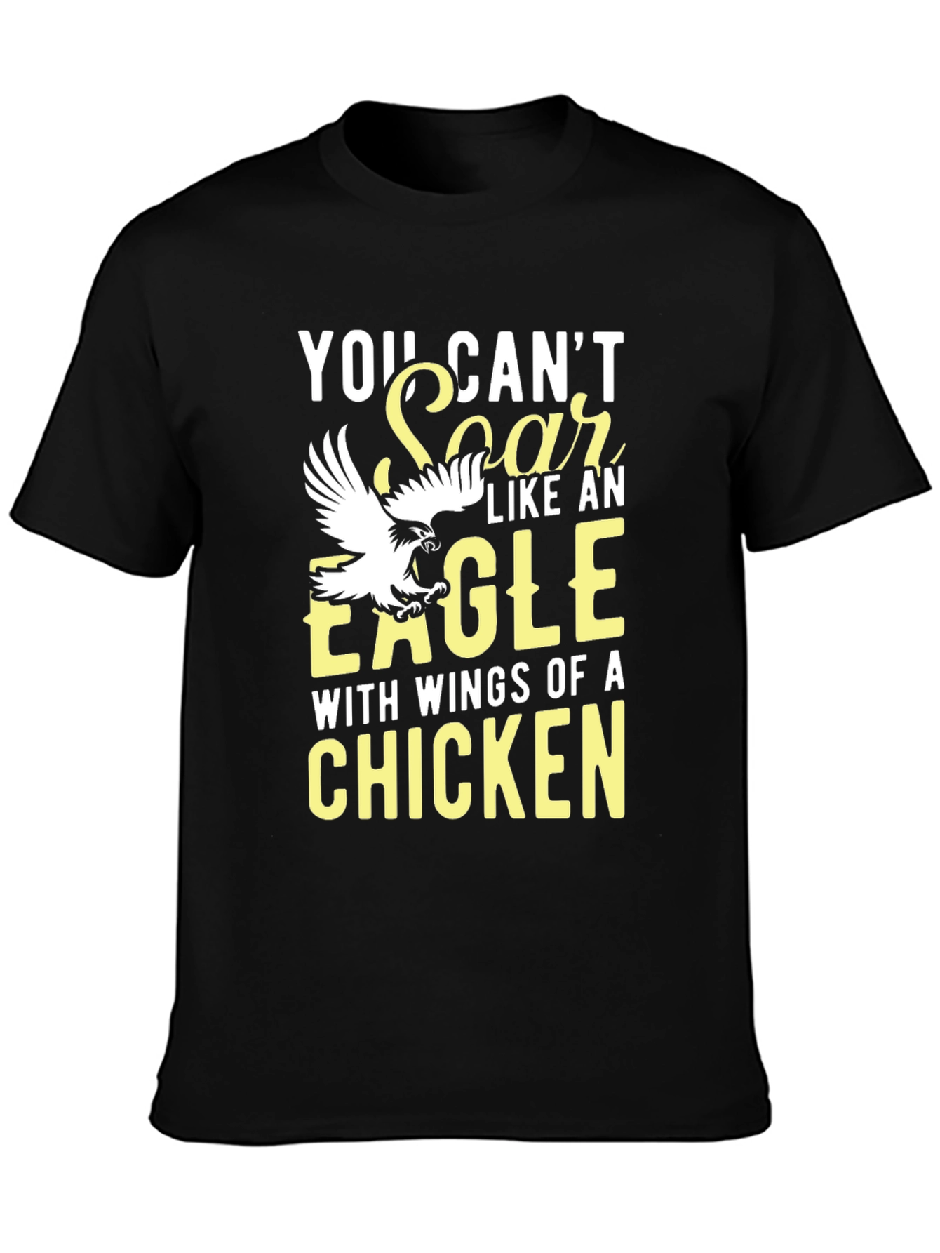 Eagle Wings Graphic T-Shirt - Soar Like an Eagle
