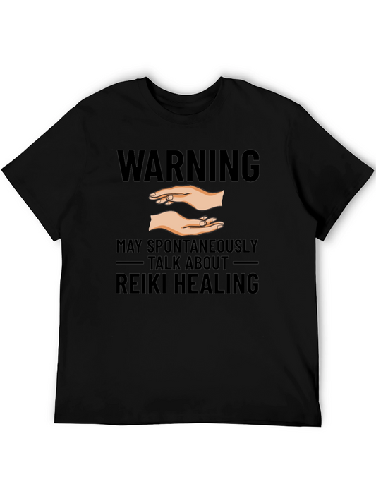 Reiki Healing Warning T-Shirt - Unisex