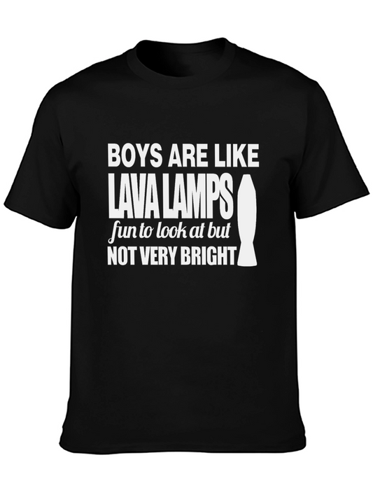 Funny Boys Lava Lamp Graphic T-Shirt