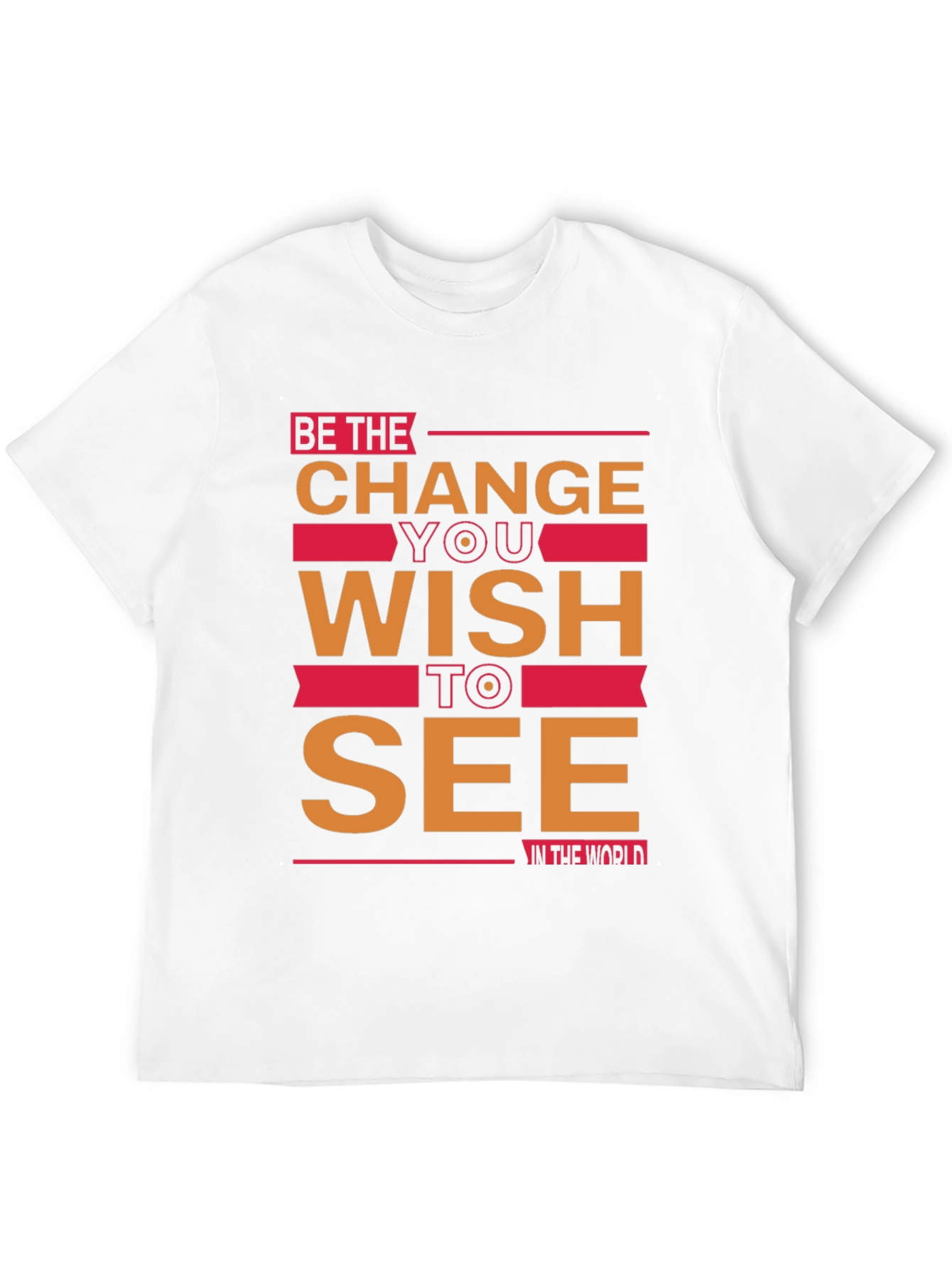 Be the Change Graphic Tee - Inspiring Black T-Shirt