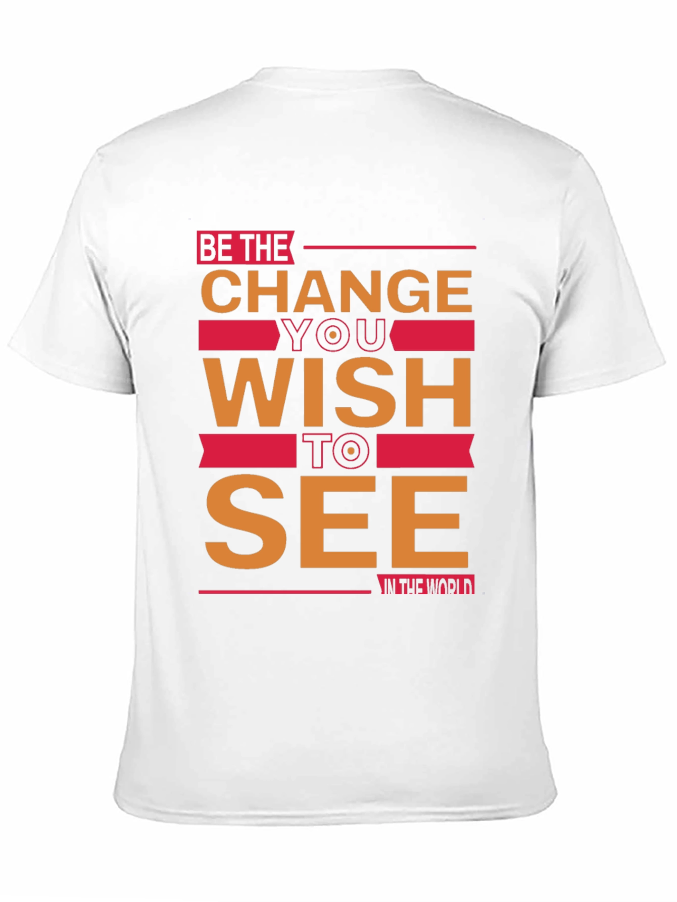 Be the Change Graphic Tee - Inspiring Black T-Shirt