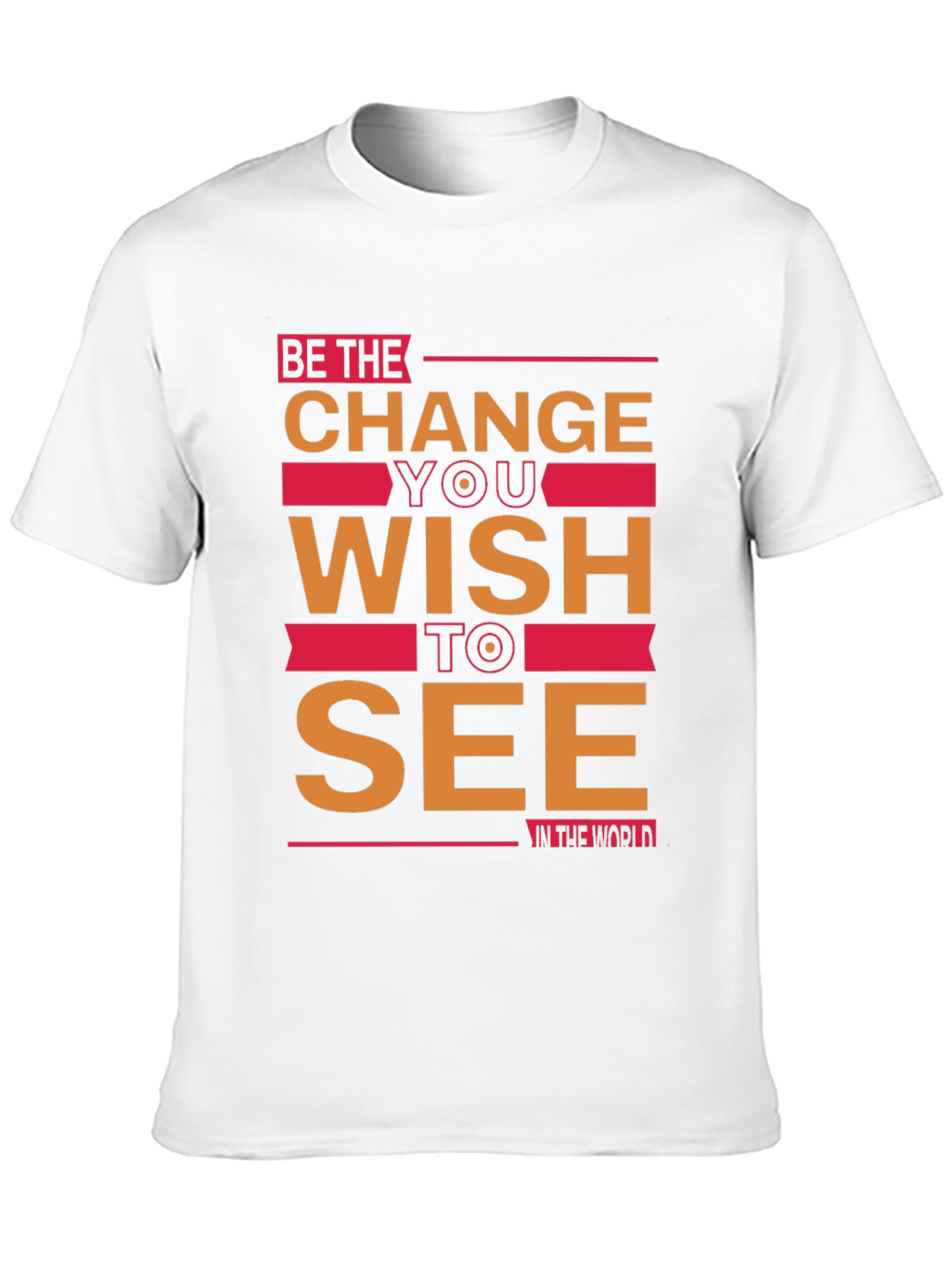 Be the Change Graphic Tee - Inspiring Black T-Shirt