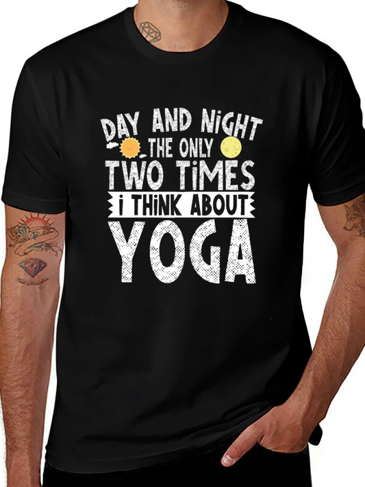 Yoga Lover T-Shirt: Day and Night Yoga Tee