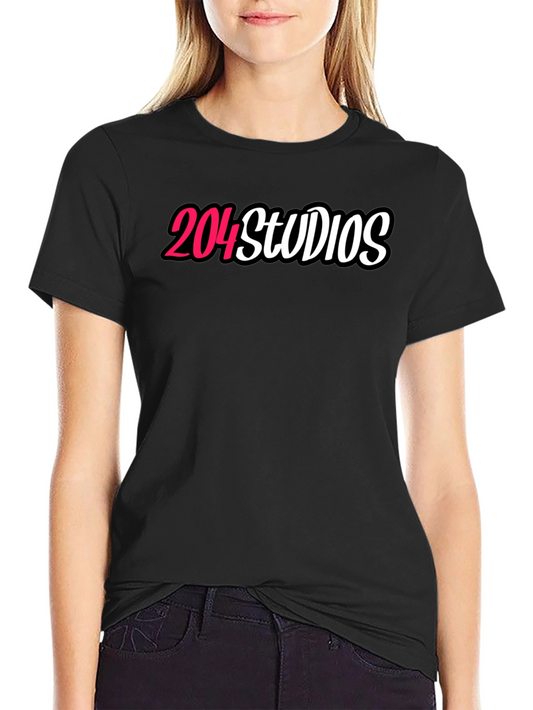 204 Studios Black Graphic Tee
