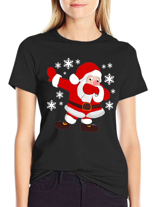Dabbing Santa Holiday T-Shirt