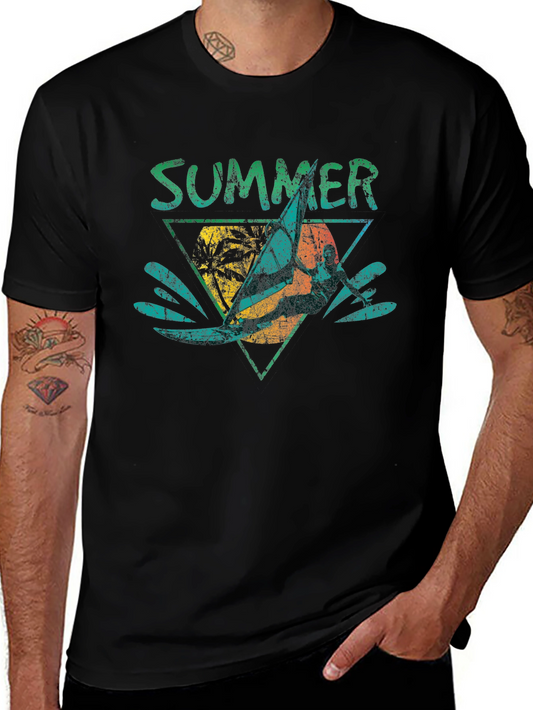 Summer Vibes Windsurfing T-Shirt