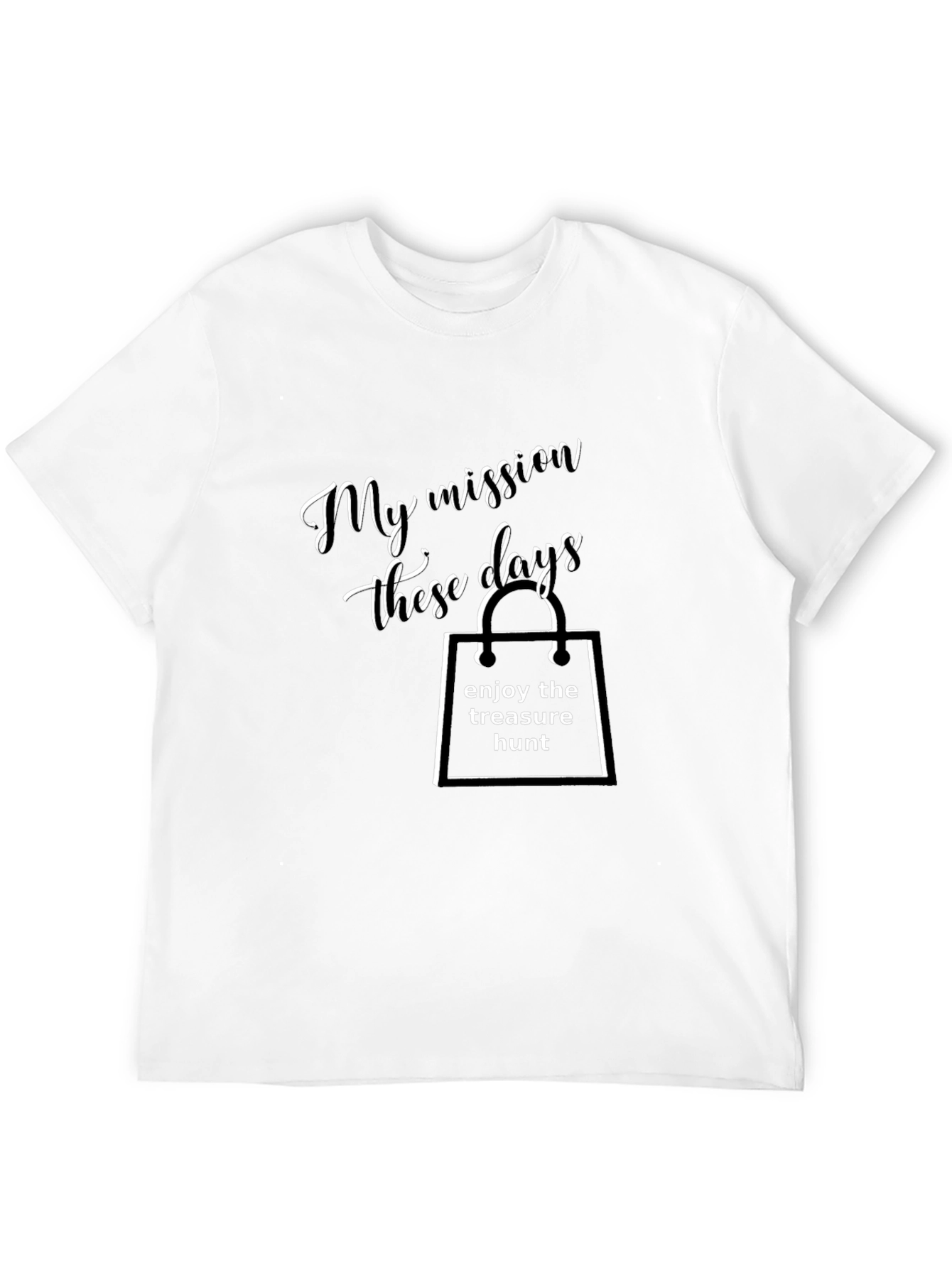 Treasure Hunt Mission T-Shirt - Black