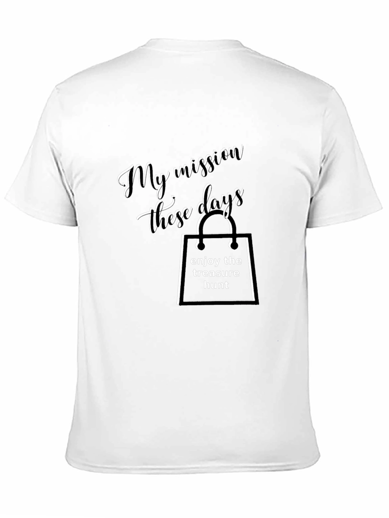 Treasure Hunt Mission T-Shirt - Black