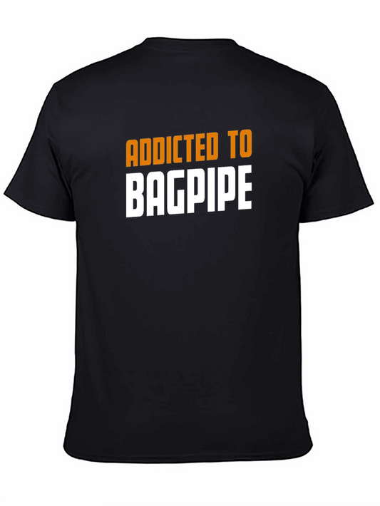 Addicted to Bagpipe Graphic Tee - Unisex