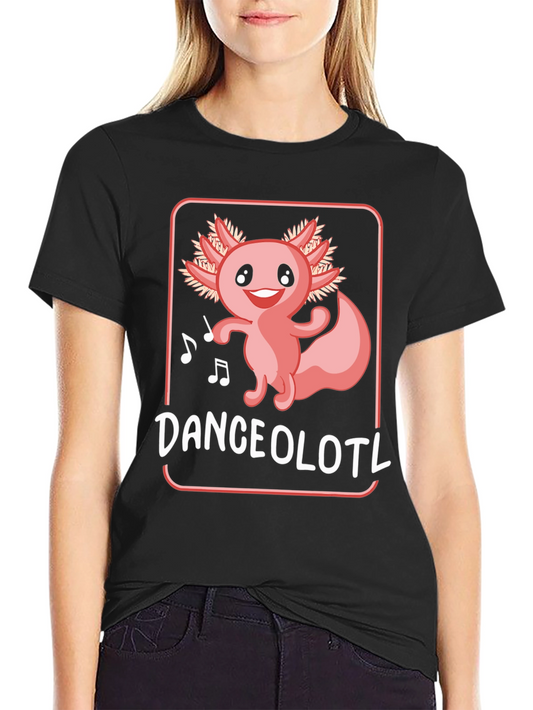 Danceolotl T-Shirt - Cute Axolotl Dancing Tee