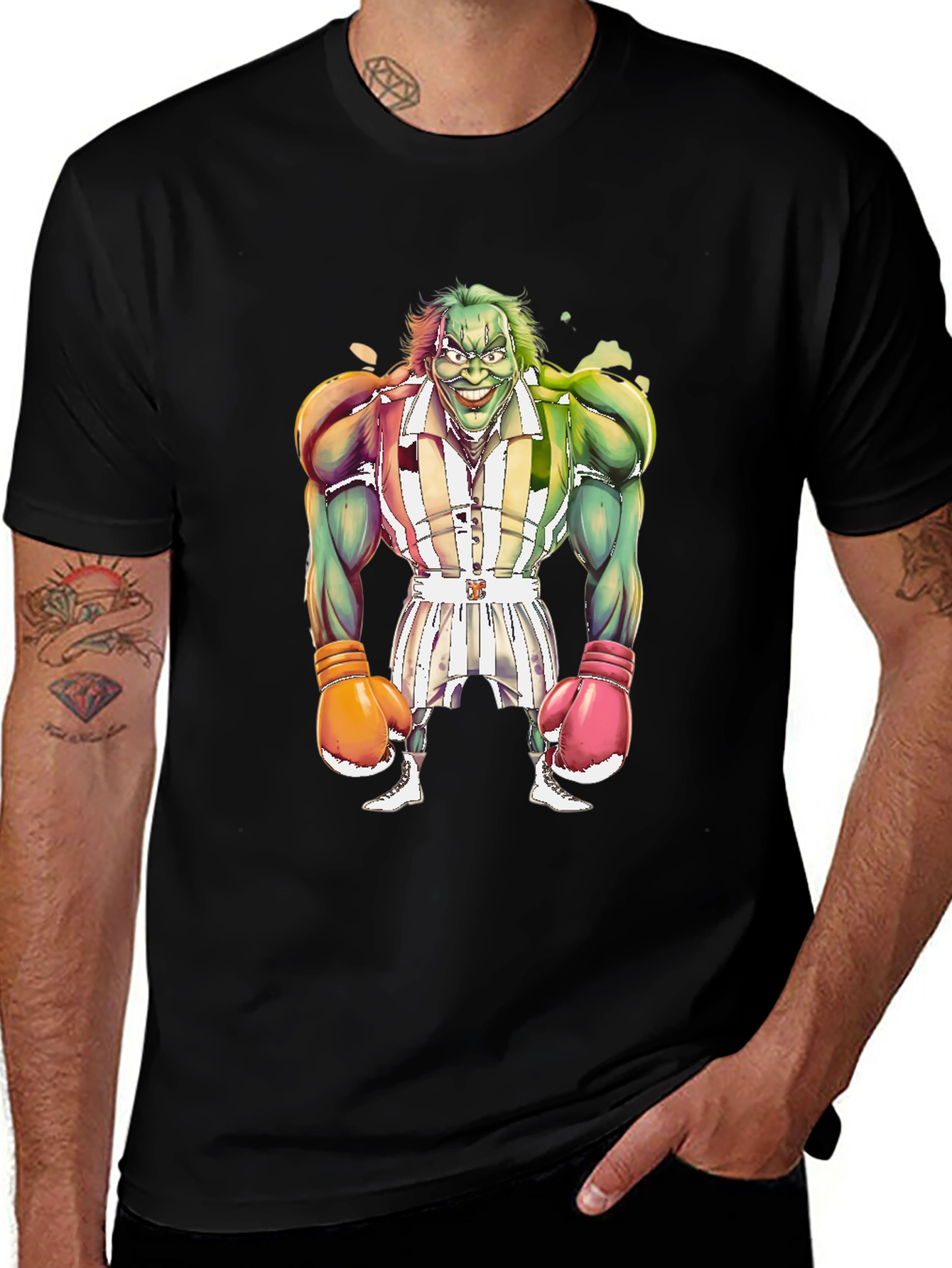 Boxing Beetlejuice Graphic T-Shirt
