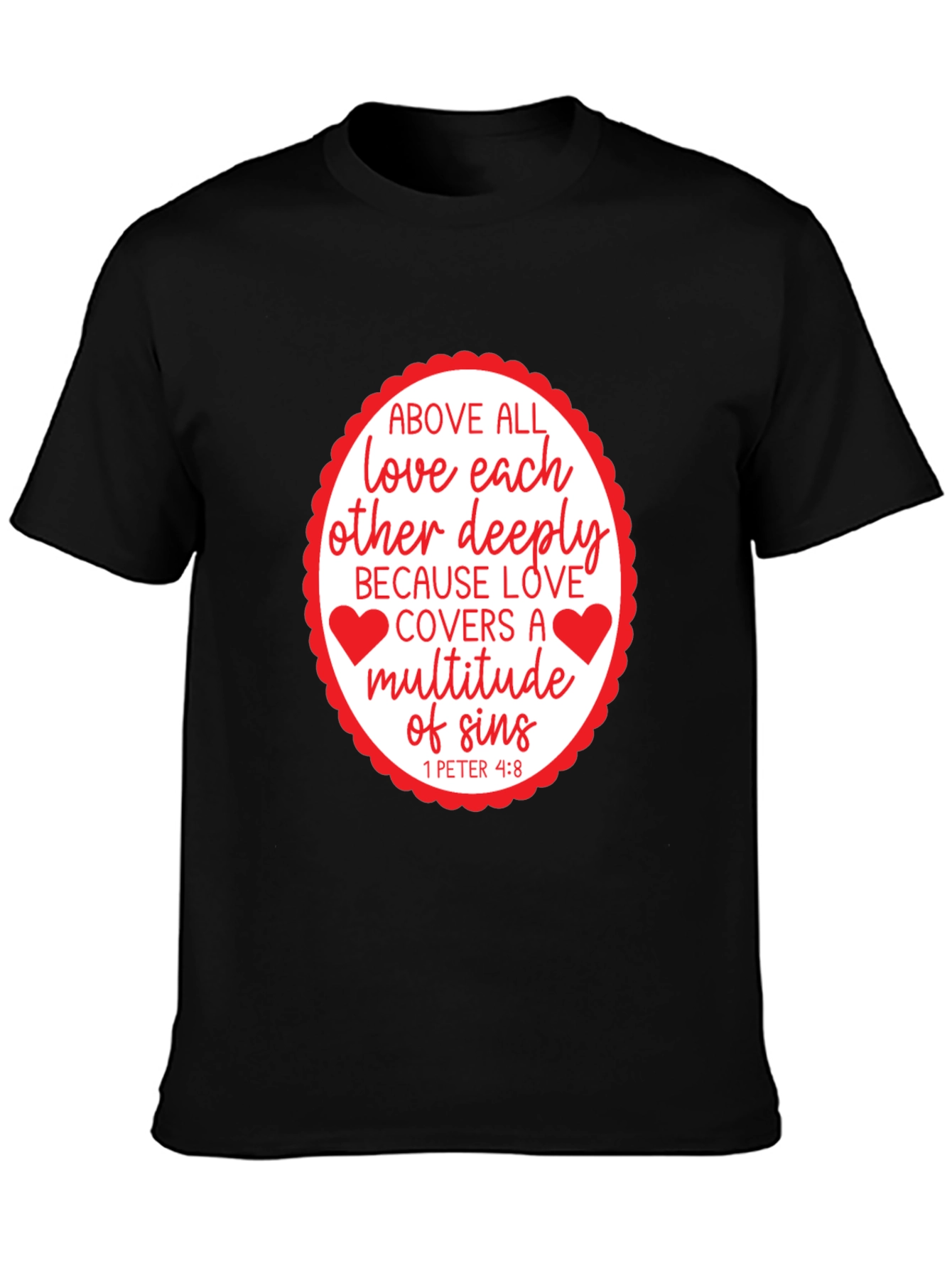 Love Covers All Graphic T-Shirt