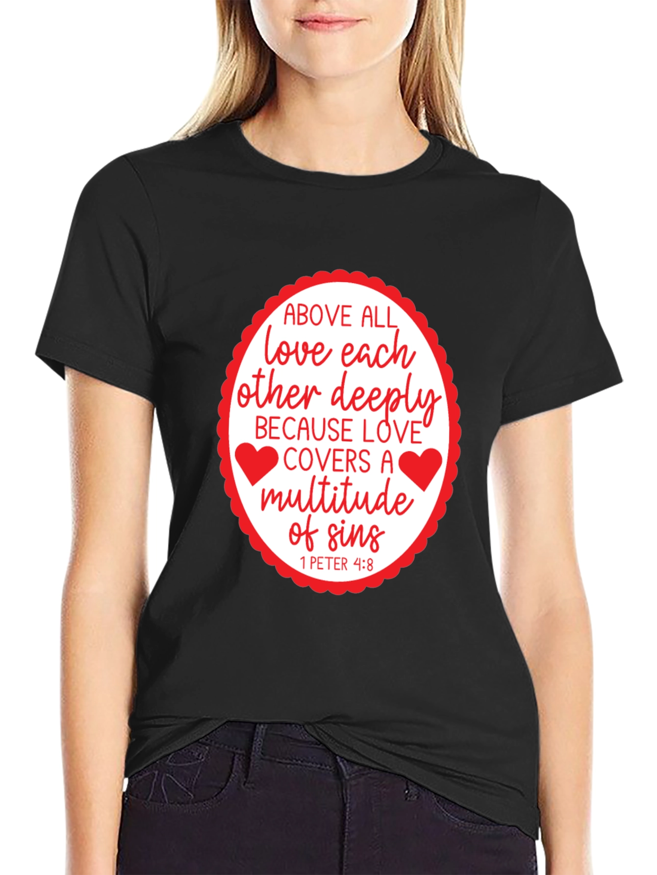 Love Covers All Graphic T-Shirt