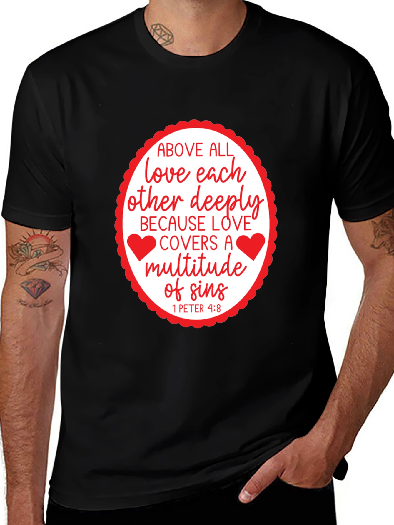 Love Covers All Graphic T-Shirt