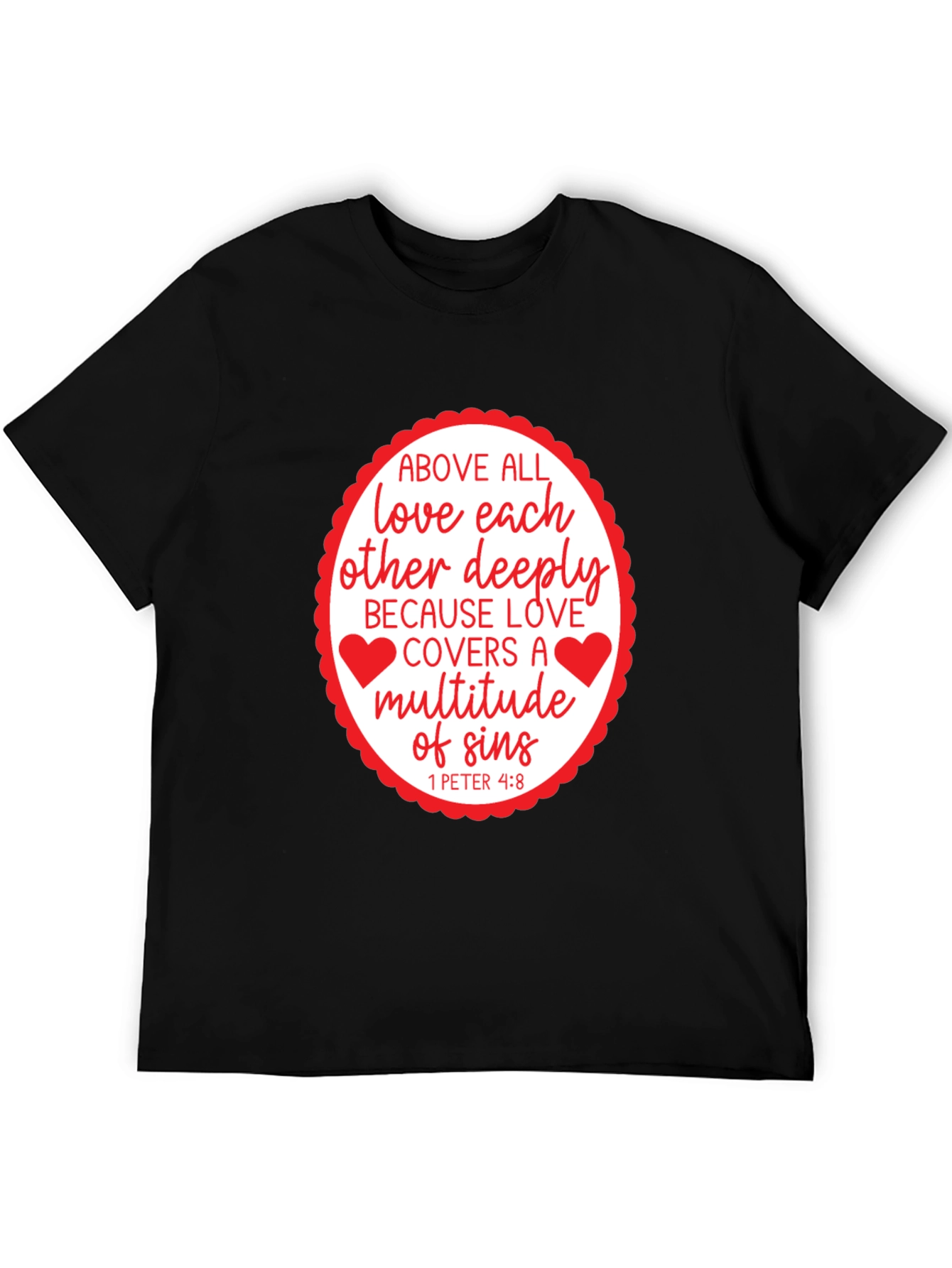 Love Covers All Graphic T-Shirt