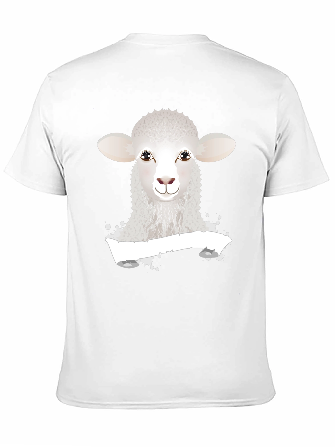Sheep Graphic Black T-Shirt