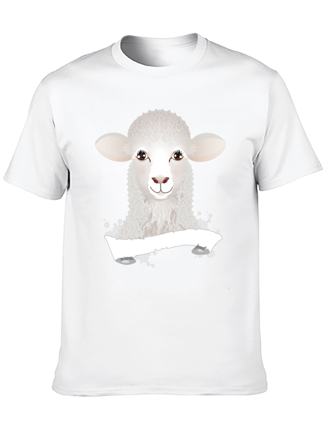 Sheep Graphic Black T-Shirt
