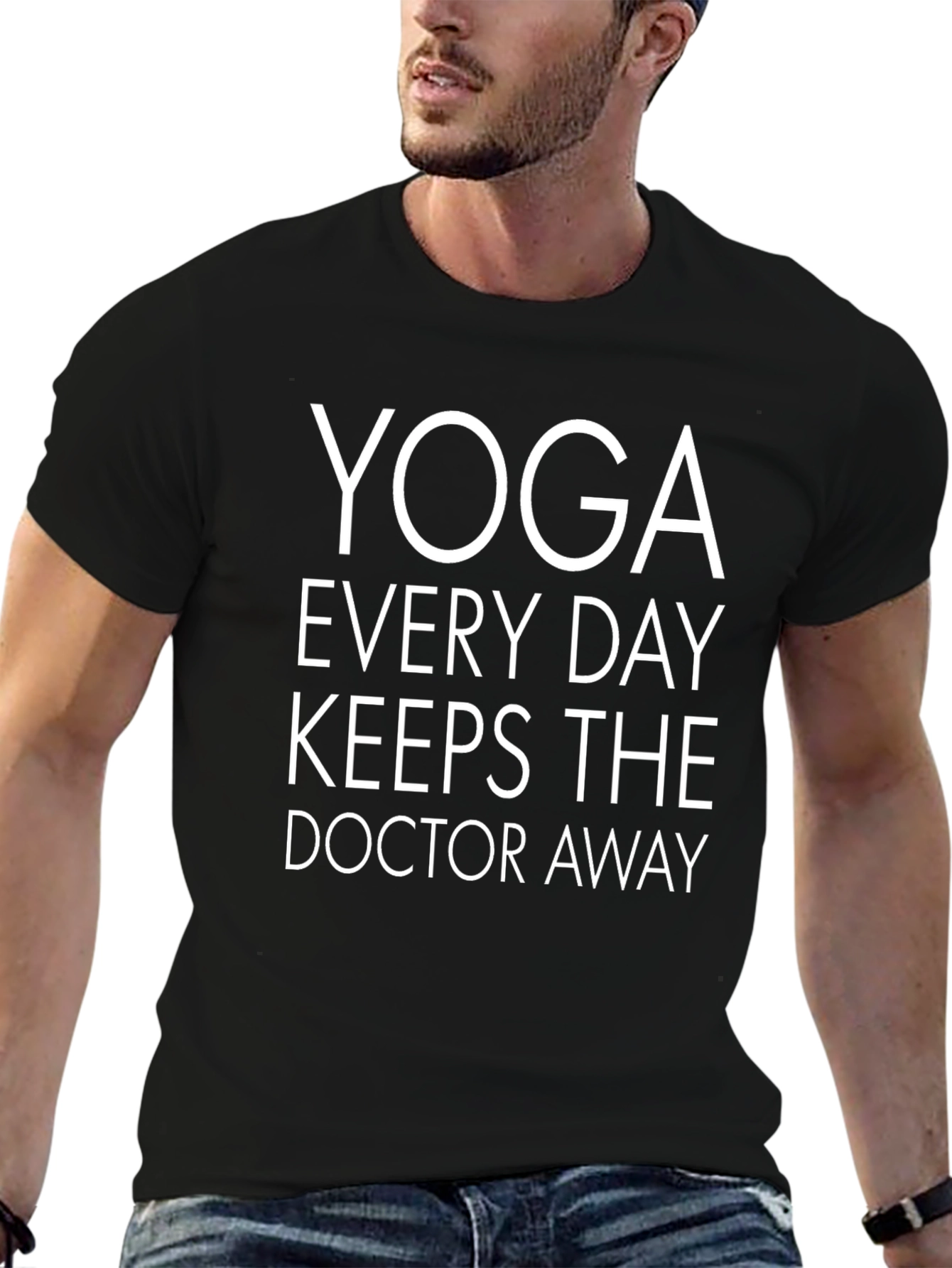 Yoga Every Day T-Shirt - Black