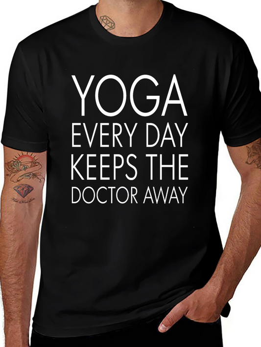 Yoga Every Day T-Shirt - Black