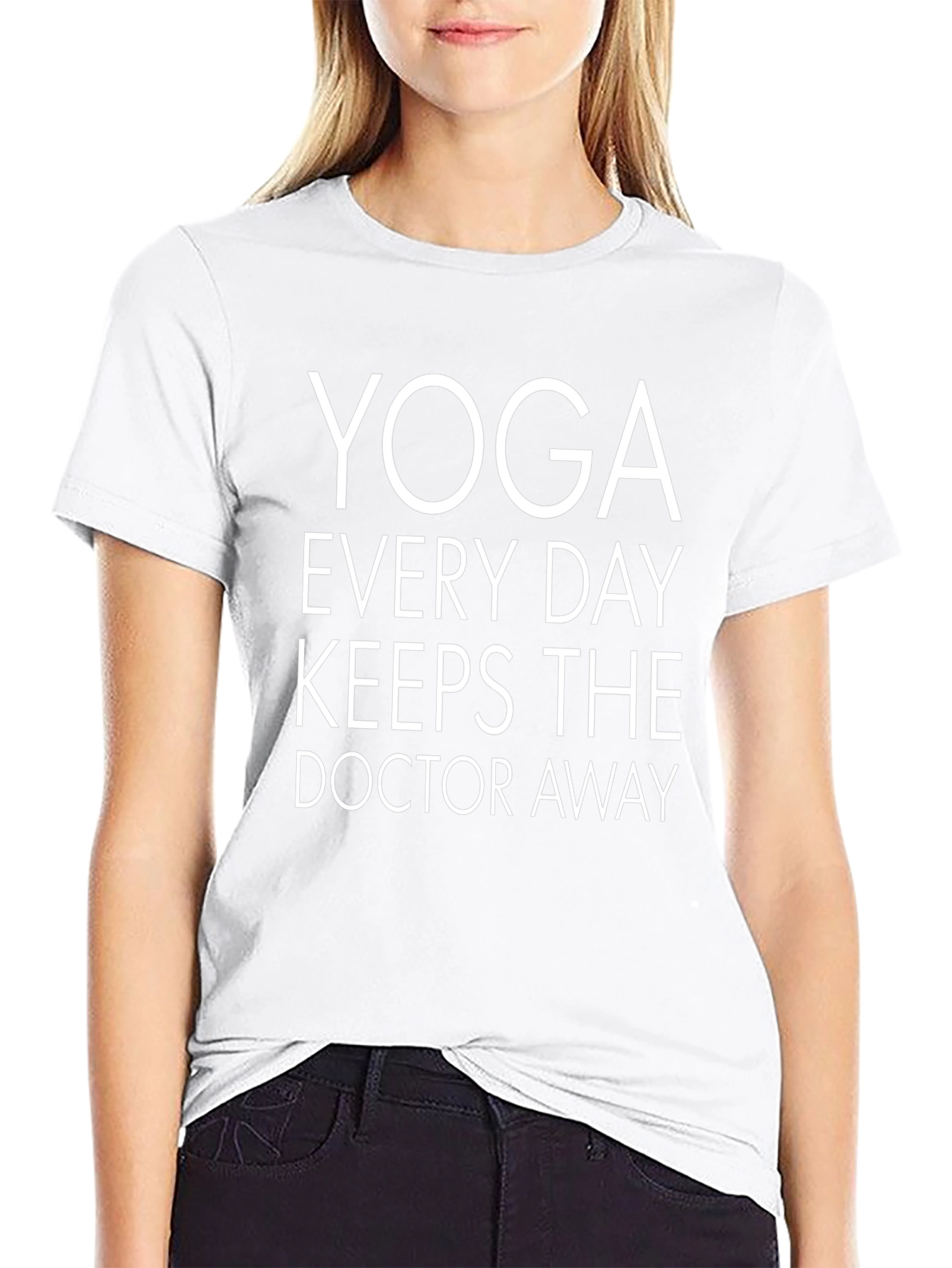 Yoga Every Day T-Shirt - Black