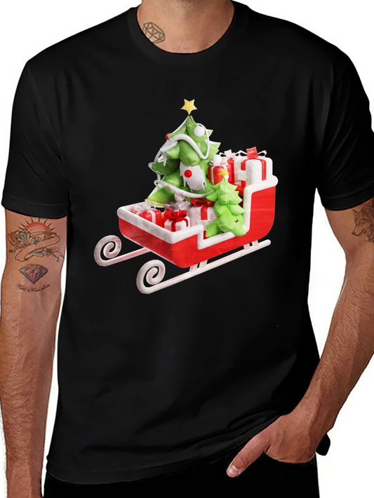 Festive Christmas Sleigh T-Shirt