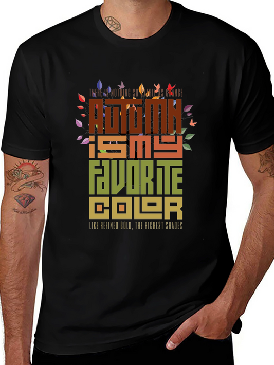 Autumn is My Favorite Color Graphic T-Shirt