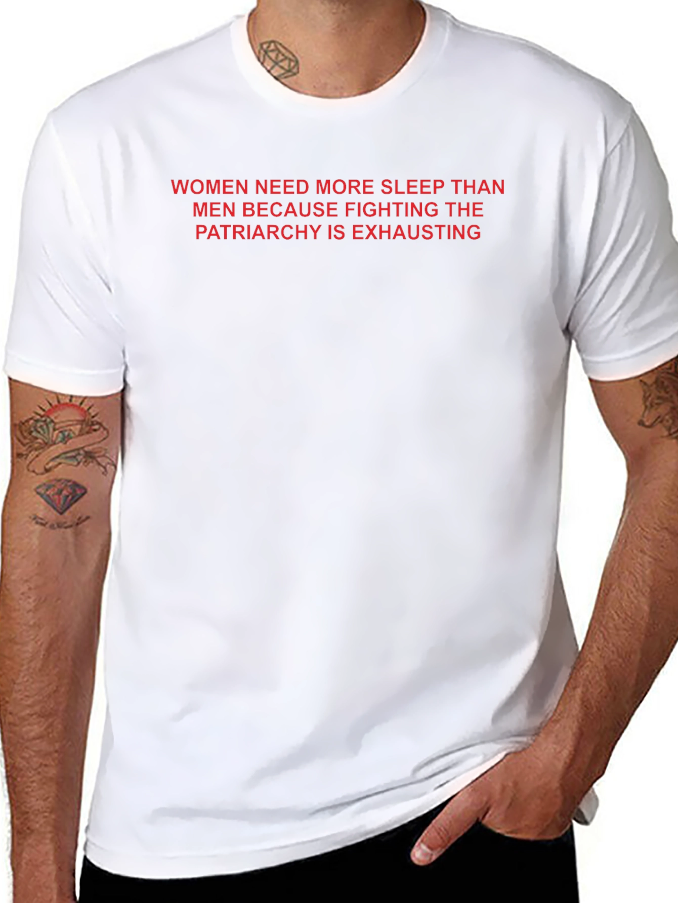 Feminist Statement T-Shirt: Fighting the Patriarchy