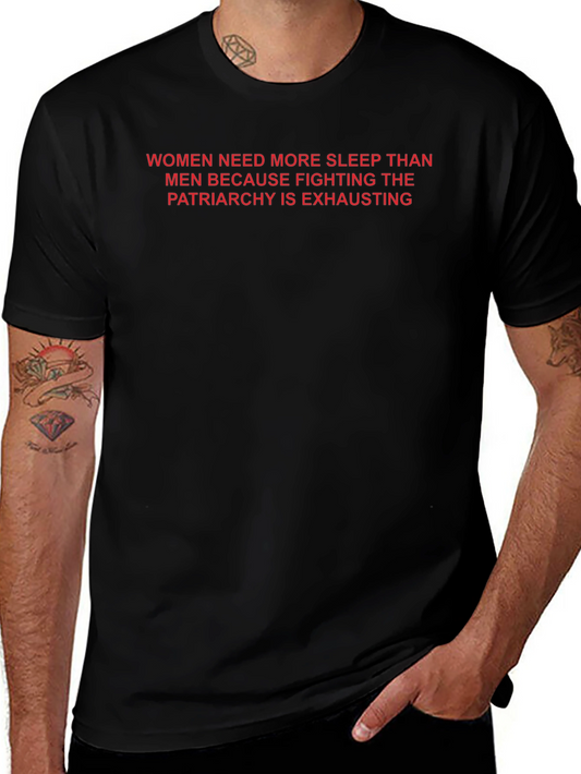 Feminist Statement T-Shirt: Fighting the Patriarchy