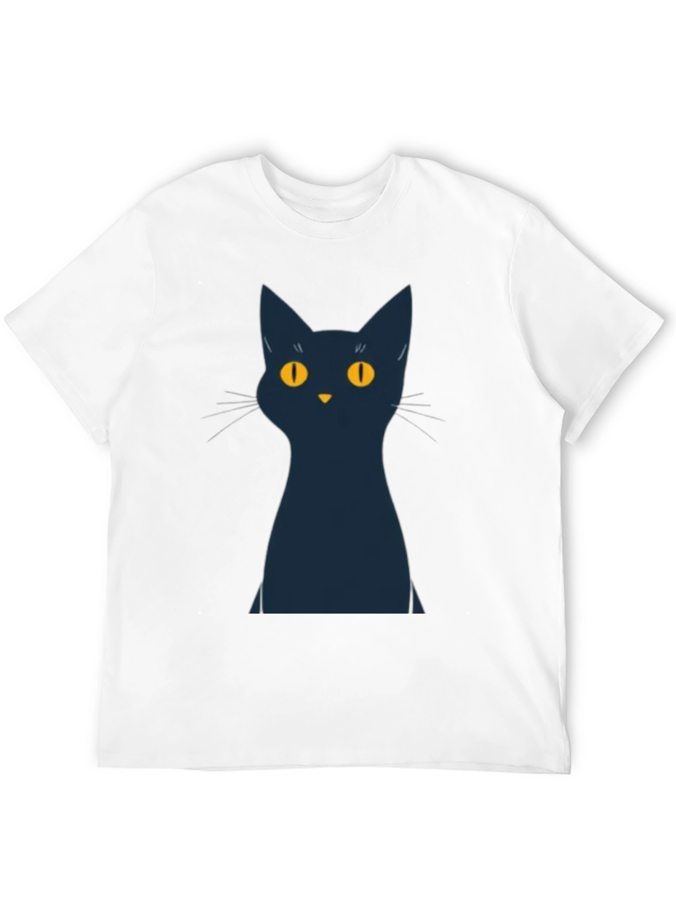 Black Cat Graphic T-Shirt - Stylish & Comfortable