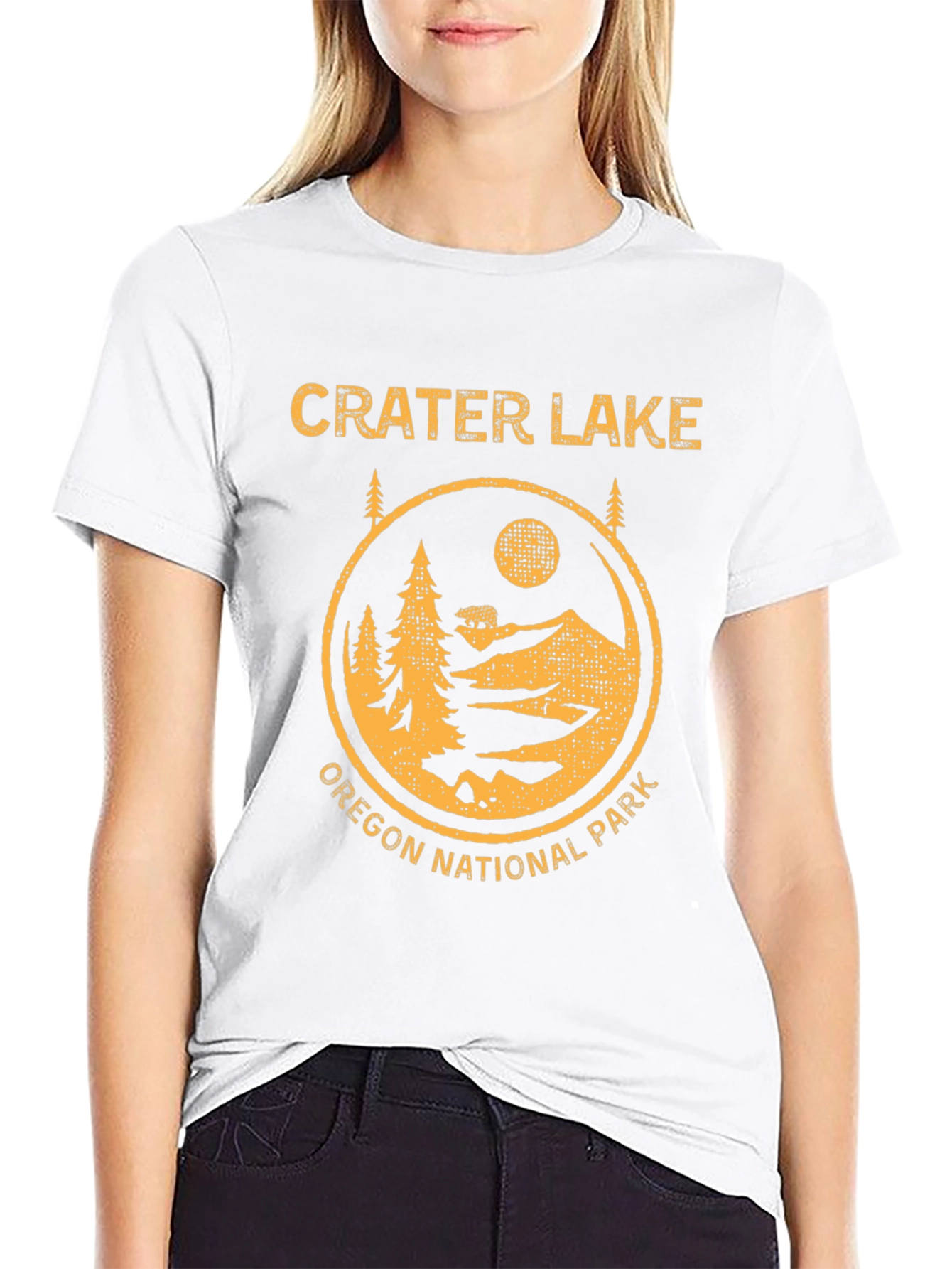 Crater Lake Oregon National Park Graphic Tee
