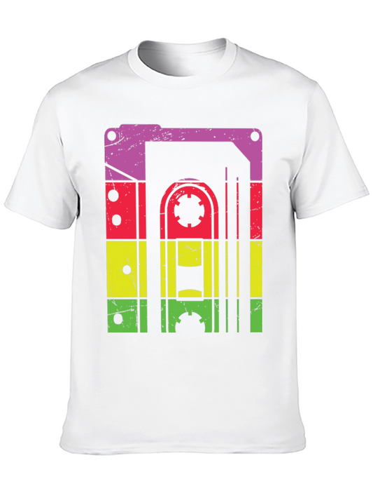 Retro Cassette Tape T-Shirt - Vintage Music Lover Tee