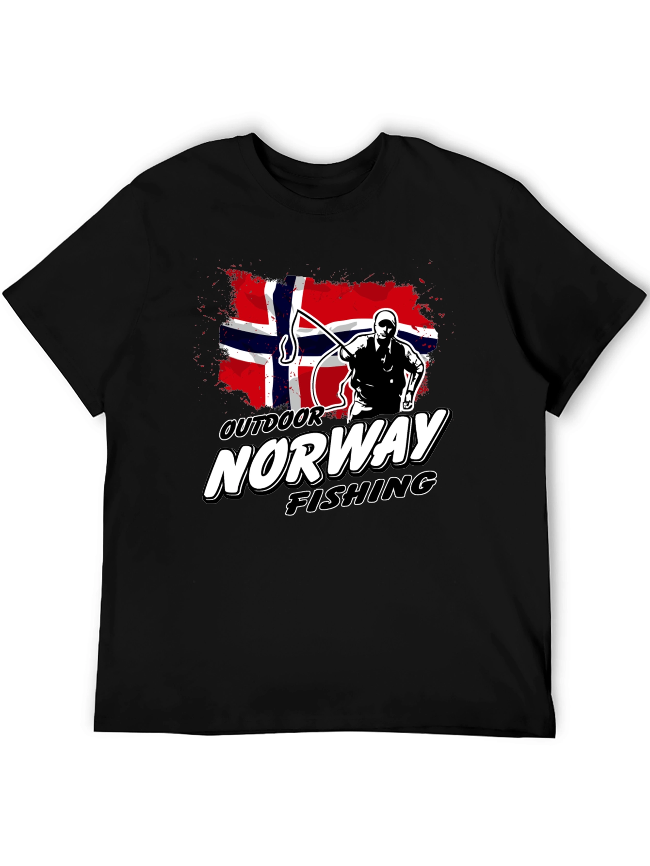 Outdoor Norway Fishing T-Shirt